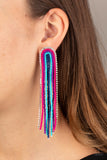 Paparazzi "Let There BEAD Light" Multi 023XX Post Earrings Paparazzi Jewelry