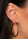 Paparazzi VINTAGE VAULT "Asymmetrical Attitude" Copper Earrings Paparazzi Jewelry