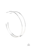Paparazzi "Dont Lose Your Edge" Silver Earrings Paparazzi Jewelry