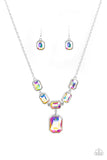 Paparazzi "Million Dollar Moment" Multi Oil Spill Necklace & Earring Set Paparazzi Jewelry
