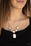 Paparazzi "Million Dollar Moment" Multi Oil Spill Necklace & Earring Set Paparazzi Jewelry