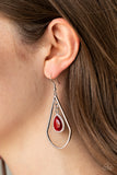 Paparazzi "Ethereal Elegance" Red Earrings Paparazzi Jewelry