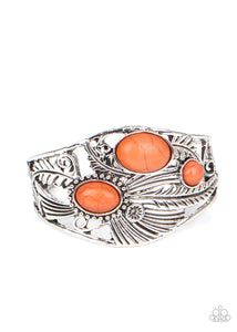 Paparazzi "Mojave Moods" Orange Bracelet Paparazzi Jewelry