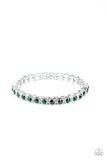 Paparazzi "Starry Social" Green  Bracelet Paparazzi Jewelry
