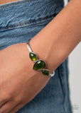 Paparazzi "Boho Beach Babe" Green Bracelet Paparazzi Jewelry