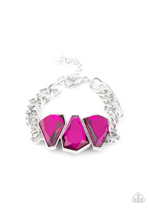 Paparazzi "Raw Radiance" Pink Bracelet Paparazzi Jewelry