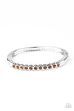 Paparazzi "Stellar Beam" Brown Bracelet Paparazzi Jewelry
