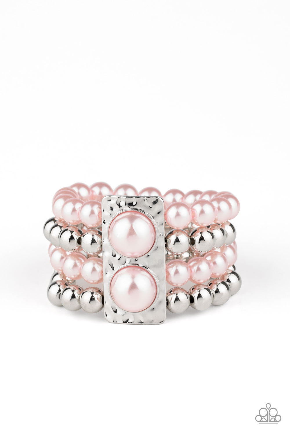 Paparazzi pink deals stretch bracelet