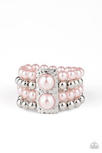 Paparazzi "WEALTH-Conscious" Pink Bracelet Paparazzi Jewelry