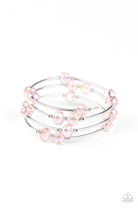 Paparazzi "Dreamy Demure" Pink Bracelet Paparazzi Jewelry