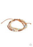 Paparazzi "Sahara Pilgrim" Blue Bracelet Paparazzi Jewelry