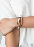 Paparazzi "Sahara Pilgrim" Blue Bracelet Paparazzi Jewelry
