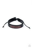 Paparazzi "This QUILL All Be Yours" Black Urban Bracelet Unisex Paparazzi Jewelry
