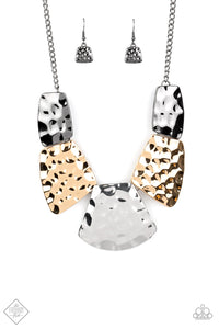 Paparazzi "HAUTE Plates" FASHION FIX Multi Necklace & Earring Set Paparazzi Jewelry