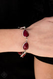 Paparazzi "REIGNy Days" FASHION FIX Red Bracelet Paparazzi Jewelry