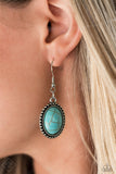 Paparazzi "River Valley Radiance" FASHION FIX Blue Necklace & Earring Set Paparazzi Jewelry