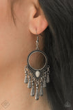 Paparazzi "Ranger Rhythm" FASHION FIX White Earrings Paparazzi Jewelry