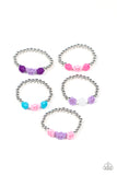 Girls Multi Rose 217XX Starlet Shimmer Bracelets Ten for Ten Dollars Paparazzi Jewelry