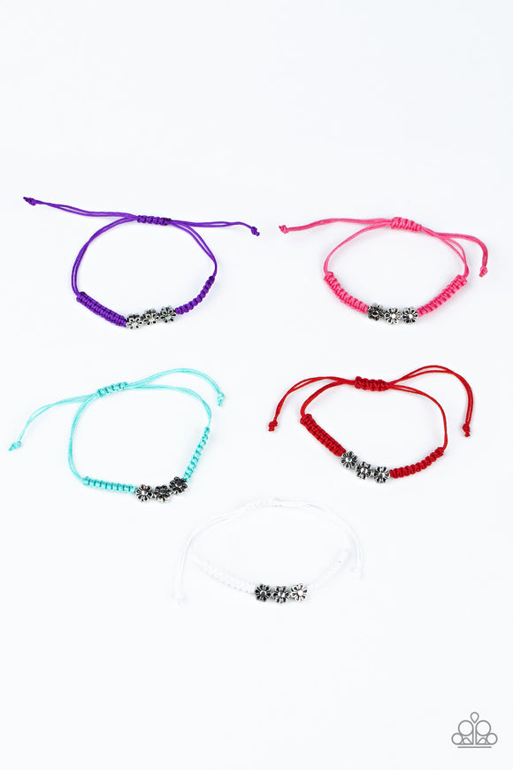 Girl's Starlet Shimmer 10 for 10 220XX Daisy Multi Bracelets Paparazzi Jewelry