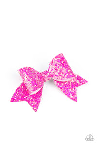 Paparazzi "Confetti Princess" Pink Hair Clip Paparazzi Jewelry