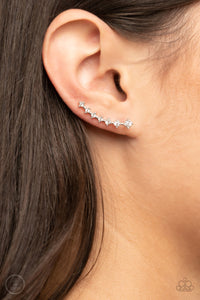 Paparazzi "New Age Nebula" White Earrings Paparazzi Jewelry