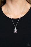 Paparazzi "Stormy Shimmer" Pink Necklace & Earring Set Paparazzi Jewelry