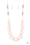 Paparazzi "Pearly Prosperity" Pink Necklace & Earring Set Paparazzi Jewelry