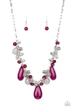 Paparazzi "Seaside Solstice" Purple Necklace & Earring Set Paparazzi Jewelry