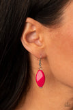 Paparazzi "Palm Beach Beauty" Pink Necklace & Earring Set Paparazzi Jewelry