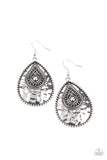 Paparazzi "Rural Muse" Silver Earrings Paparazzi Jewelry