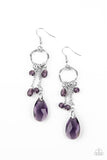 Paparazzi "Glammed Up Goddess" Purple Earrings Paparazzi Jewelry