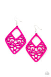 Paparazzi "VINE for the Taking" Pink Earrings Paparazzi Jewelry