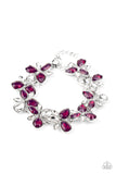 Paparazzi "Ice Garden" Purple Bracelet Paparazzi Jewelry