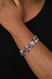 Paparazzi "Ice Garden" Purple Bracelet Paparazzi Jewelry