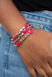 Paparazzi "Sorry to Burst Your BAUBLE" Pink Bracelet Paparazzi Jewelry