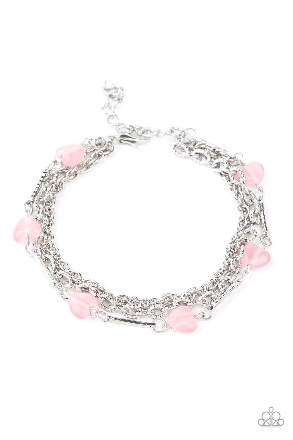 Pink Chain Bracelet – Touch of Grace Boutique