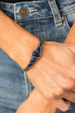 Paparazzi "Dream Beam" Blue Bracelet Paparazzi Jewelry