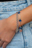 Paparazzi "TO Love And Adore" Blue Bracelet Paparazzi Jewelry