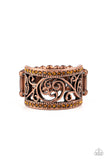 Paparazzi "Regal Reflections" Copper Ring Paparazzi Jewelry