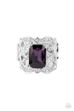 Paparazzi "Making Gleams Come True" Purple Ring Paparazzi Jewelry
