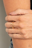 Paparazzi "Charmingly Celestial" Gold Ring Paparazzi Jewelry