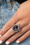 Paparazzi "Make Your TRADEMARK" Purple Ring Paparazzi Jewelry