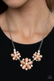 Paparazzi "Effortlessly Efflorescent" Orange Necklace & Earring Set Paparazzi Jewelry