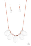 Paparazzi "HEIR It Out" Copper Necklace & Earring Set Paparazzi Jewelry