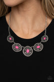 Paparazzi "Alter Eco" Pink Necklace & Earring Set Paparazzi Jewelry