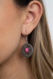 Paparazzi "Alter Eco" Pink Necklace & Earring Set Paparazzi Jewelry