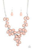 Paparazzi "Eden Deity" Pink Necklace & Earring Set Paparazzi Jewelry