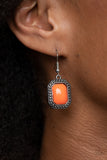 Paparazzi "Lets Get Loud" Orange Necklace & Earring Set Paparazzi Jewelry