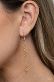 Paparazzi "Cue The Fireworks" Gold Necklace & Earring Set Paparazzi Jewelry