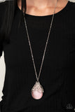 Paparazzi "TANGLED Gardens" Pink Necklace & Earring Set Paparazzi Jewelry